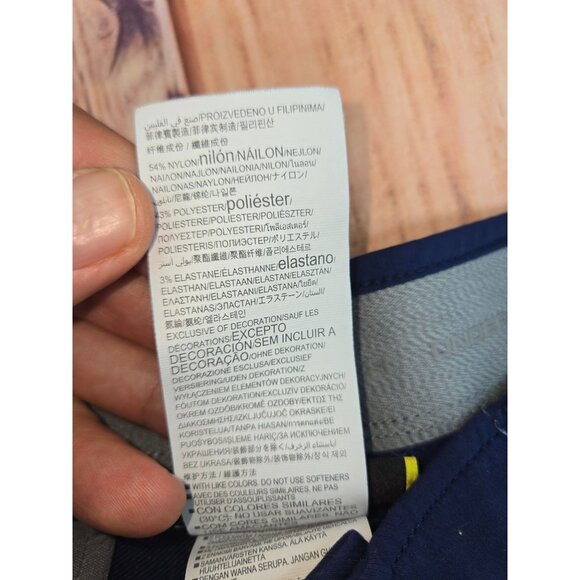 Under Armour Mens Navy Blue Chino Pants 34x30 Polyester/Nylon Blend - Picture 5 of 8